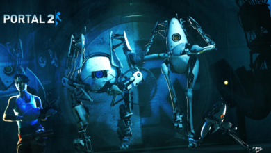 5120x1440p 329 Portal 2 Wallpaper