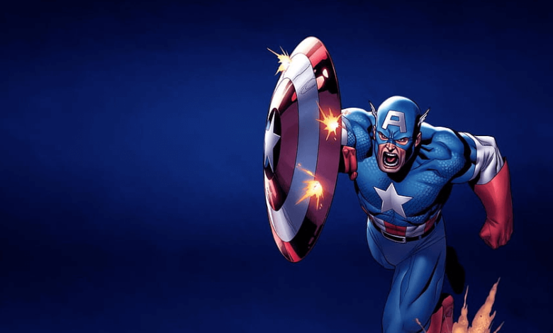 5120x1440p 329 Captain America Background