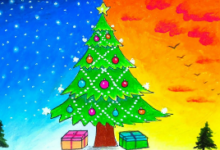 Beautiful:5-Zwrphgwa8= Christmas Tree Drawing