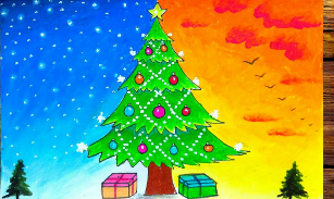 Beautiful:5-Zwrphgwa8= Christmas Tree Drawing