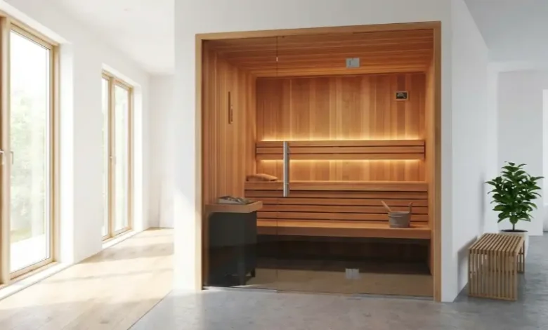 How to Fit an Indoor-Style Sauna Room Into a Small Backyard Structure
