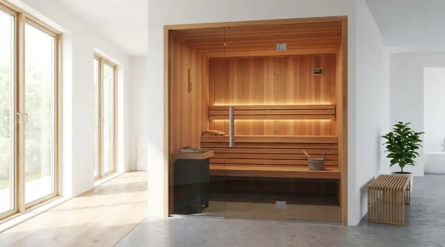 How to Fit an Indoor-Style Sauna Room Into a Small Backyard Structure